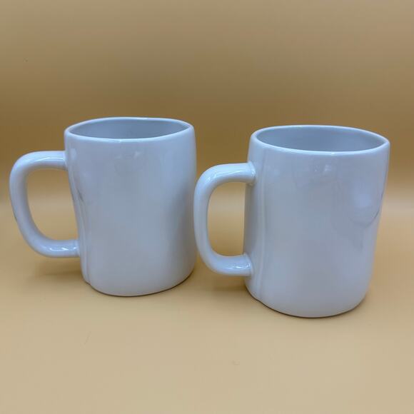 Rae Dunn Happy Howlidays AND Feliz Navidog Coffee Mugs Set of 2 - Picture 2 of 8